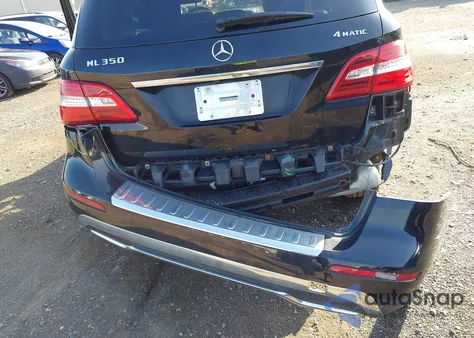 2014 Mercedes-Benz Ml 350 4Matic из США, поврежденный, VIN 4JGDA5HB0EA280968